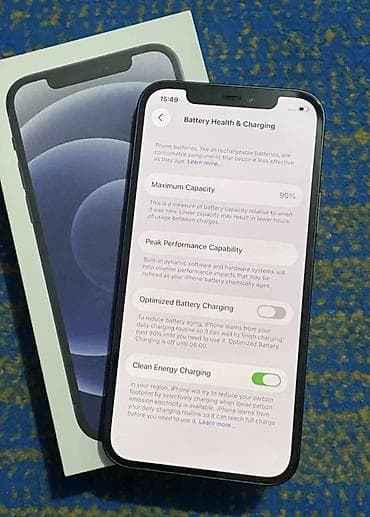 ipad kredit: IPhone 12, 128 GB, Qara, Zəmanət, Kredit, Simsiz şarj — 5