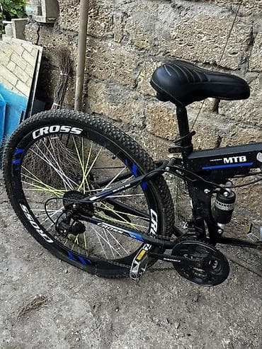 velesiped: Dağ velosipedi – “CROSS” 26" - Çərçivə: amortizatorlu — 3