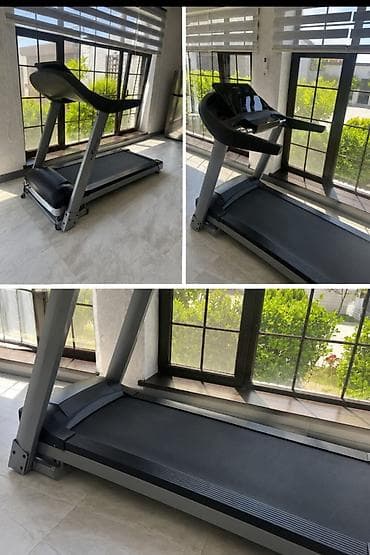 Qaçış trenajoru (treadmill) təzədi 10 çəki dağ rejimi var süper