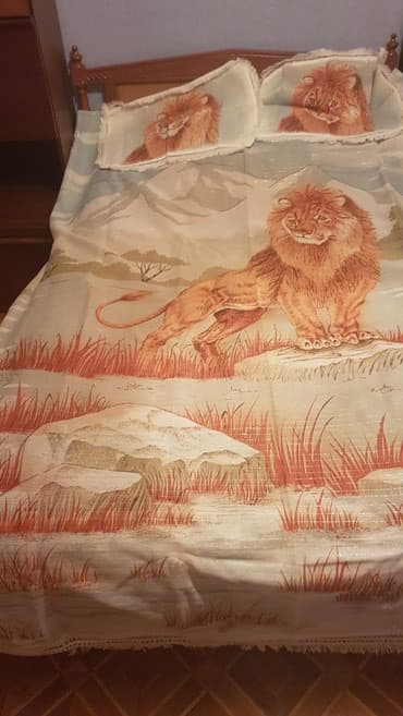 divan pokrival: ● Yataq örtüyü ● 250 x 210 ölçüdə zərif zərli sapla işlənmiş — 7