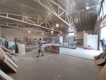 mingecevir obyekt: Obyekt satılır. Mebel sexidi 550 kv. Bütün avadanlıqlarla bir yerdə — 1