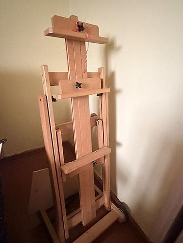 taxtalar: Taxta rəssam molberti - Studiyalar və ev şəraiti üçün möhkəm taxta — 3