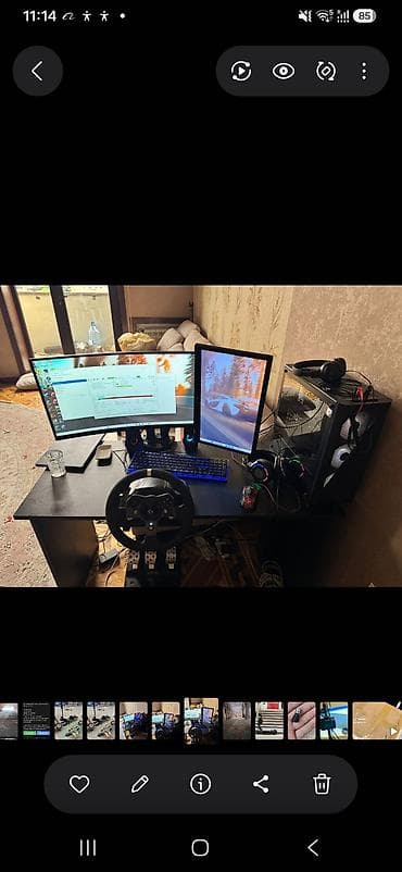 Gaming Pc satılır. Xüsısiyetler: 32gb ram 4 terabayt ssd 1080 Msi — 2
