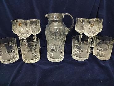 !!!!!Sok endirimə düşdü!!!!! Qədimi yugoslaviya 1970 il temiz xrustal