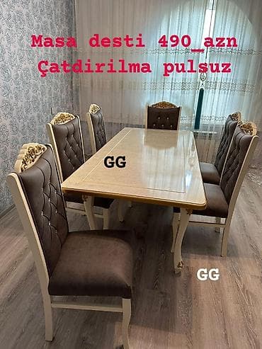 divar kitab refleri: Masa və oturacaqlar — 1