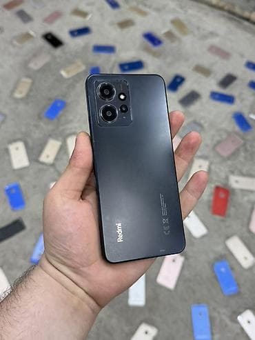 redmi 11a: Redmi Note 12, 128 GB, rəng - Qara, İki sim kartlı — 1