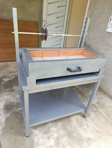 mini doner aparati: Köz dönər aparatı - Yanacaq tipi: kömür/köz ilə işləyən - Korpus — 2