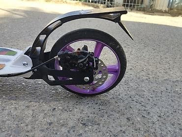 nerd dasi: Şəhər tipli skuter – City Riding Scooter - Rəng: bənövşəyi/qarışıq — 2