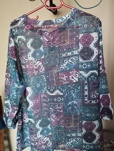 u s polo: Qadın köynəkləri dəsti - Çoxrəngli etnik naxışlı bluz: yüngül və — 2