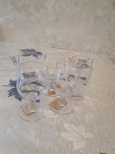 suse guzgu: Qədəhlər, Şüşə, 6 ədədli dəst — 1