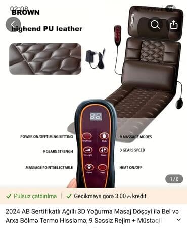 masajorlar: Masajor, Vibro masajor, Bədən üçün, Yeni, Pulsuz çatdırılma — 2