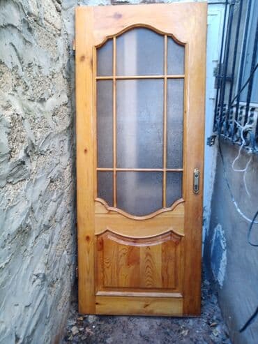 kreditle qapi: Б/у Межкомнатная дверь 90х200 см Без гарантии, Самовывоз — 1