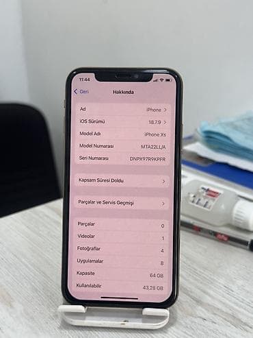 iphon xs: IPhone Xs, 64 GB, Qızılı — 4