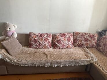 divan kafe: Künc divan dəsti - Forma: L-şəkilli künc divan, iki qoltuqlu hissə və — 2