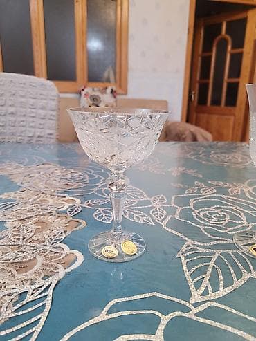 Qədəhlər, Xrustal, Çexiya