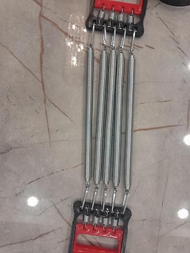 dəmir dirəy: Məhsul: Universal yaylı güc trenajoru (döş genişləndirici + qarın/yan — 2