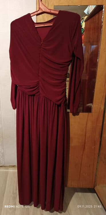 meqa max: Ziyafət donu, Maksi, XL, L — 2