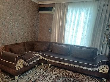 turkiyədən mebel sifarişi: Künc divan, Açılmayan, Vеlur parça — 1