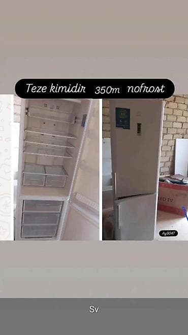 vr 2: NoFrost iki qapılı soyuducu - Üst hissə – soyuducu bölmə: bir neçə — 1