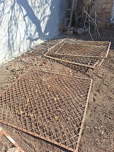 Metal tor qəfəs panelləri / barmaqlıq panellər - Material: qalın