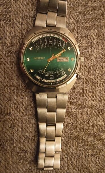 Eynəklər: Qol saatı, Orient, rəng - Yaşıl — 7