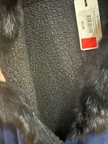 palto qadın üçün: Palto, Max Mara, 2XL, rəng - Göy — 4