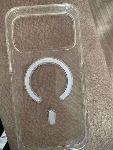 note 11 kabro: Şəffaf MagSafe uyğun telefon qabı 17 promax üçün Yenidi - Şəffaf — 1