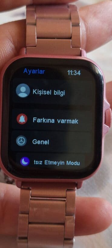 Powerbanklar: Yeni, Smart saat, Sensor ekran, rəng - Çəhrayı — 4