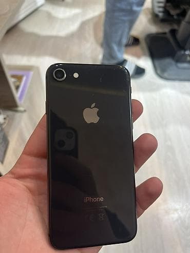 iphone 11 arxalıq: IPhone 8, 64 GB, Qara, Barmaq izi — 1
