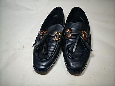 honor smart: ZARA qadın loaferləri - Rəng: qara - Üst hissə: hamar dəri effektli — 4