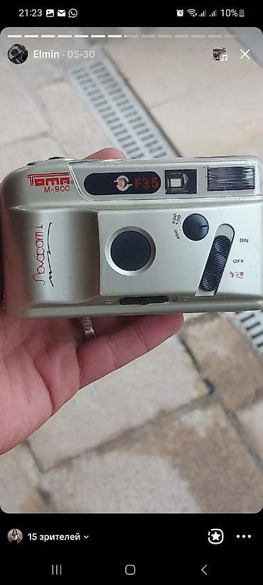 Tomy M-900 Soccam F35 plyonka fotoaparatı - 35 mm film üçün kompakt — 1