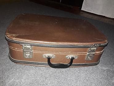 Digər idman və istirahət malları: Məhsul: Retro sərt korpuslu çamadan - Material: sərt karton/plyonka — 2