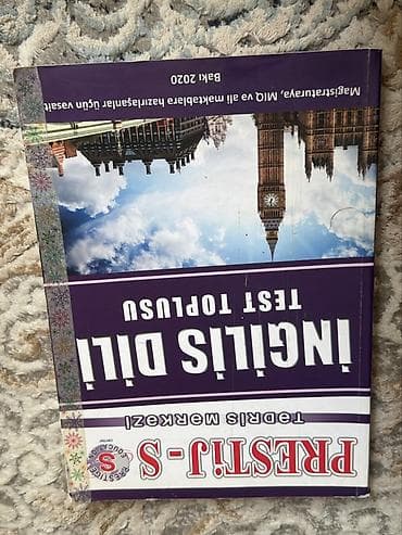 hazırlıq kursu: **İngilis dili test toplusu** Tədris mərkəzi və hazırlıq məqsədli — 1