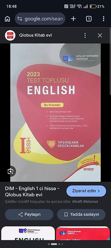 Azərbaycan dili Testlər 11-ci sinif, DİM, 1-ci hissə, 2023 il — 3