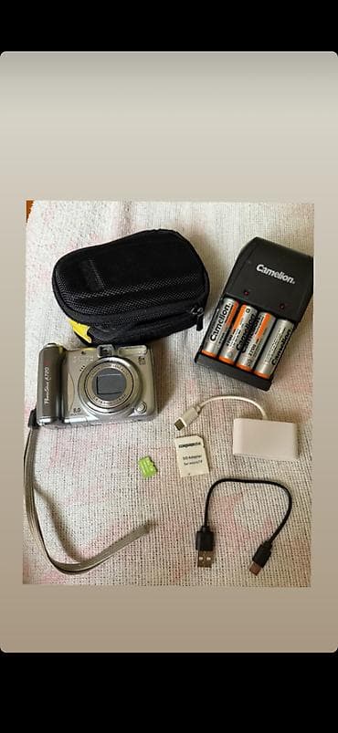 Canon PowerShot A720 IS Digital Camera 8.0MP 6x Optical Zoom ŞƏKİLDƏ