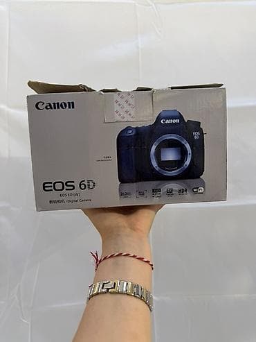 Canon EOS 6D (W) — rəqəmsal fotoaparat gövdəsi - Tam kadr