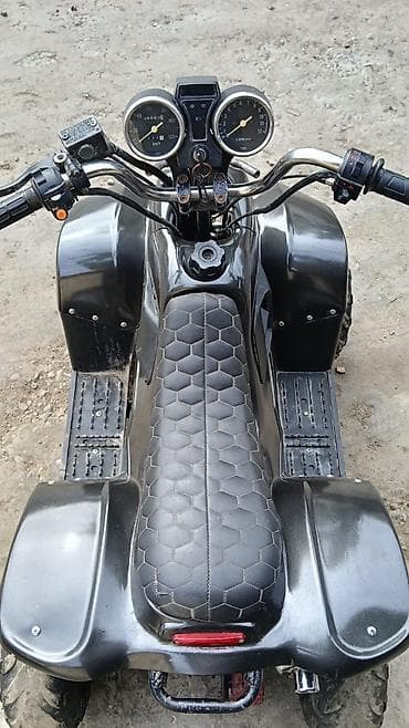 tank pro 3: Qara rəngli mini ATV kvadrosikl - Kompakt off-road dizaynı, qalın — 5