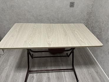 jurnal stolları: Yeni, Qatlanan, Laminat, Dördbucaq masa — 1
