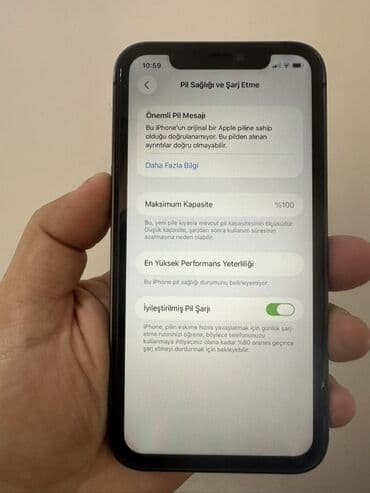 pillə: IPhone 11, 64 GB, Qara, Face ID — 6