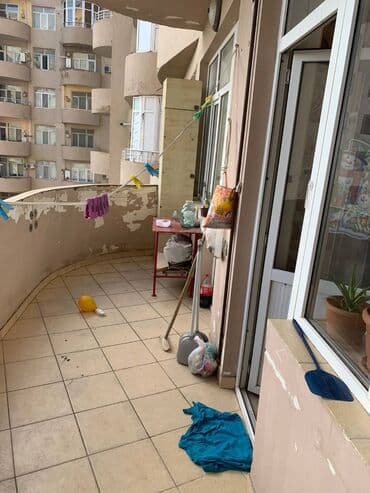 kiraye menzil gence: 2 otaqlı, Yeni tikili, 90 kv. m — 15