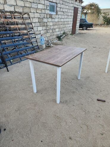 mətbəx ucun stol stullar: Mətbəx üçün, Yeni, Açılmayan, Kvadrat masa, 4 stul — 21