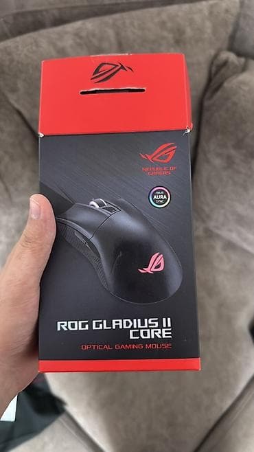 komputer aksesuar: ASUS ROG Gladius II Core – optik oyun siçanı - ROG seriyası, model — 1