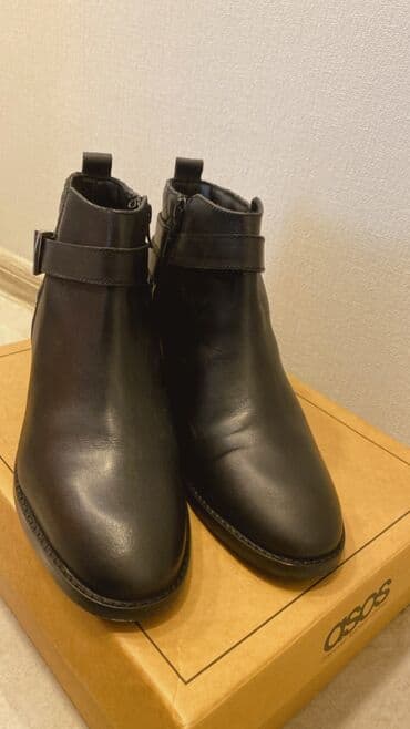 qiz ucun botlar: Ölçü: 37, rəng - Qara, İşlənmiş — 8