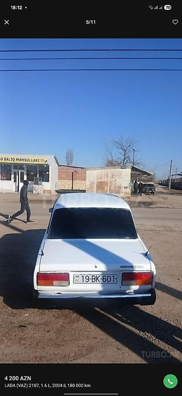 reno megan 3: VAZ (LADA) 2107: 1.6 l | 2004 il 180000 km Sedan — 5