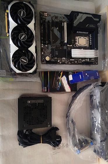 masaustu kompyuterler: Gigabyte Z790 UD AX WIFI T-Force Delta RGB (4x16 kit) 64GB DDR5 — 7