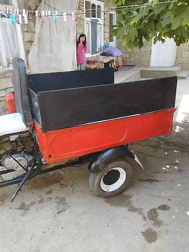 motor kaski: Yükdaşıma üçün üçtəkərli motoaraba - Tip: üçtəkərli yük motoarabasə — 2