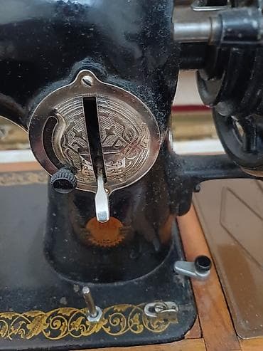 zile telefoni iphone: Mexaniki tikiş maşını – əl qolu ilə idarə olunan klassik model — 5