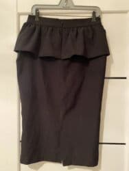 dəridən qadın ətəkləri: Midi Ətək, Dəri, L, XL — 13