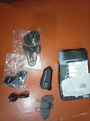 bt fm modulator: Moto dəbilqə üçün Bluetooth qulaqlıq dəsti Xüsusiyyətlər: - Dəbilqəyə — 2