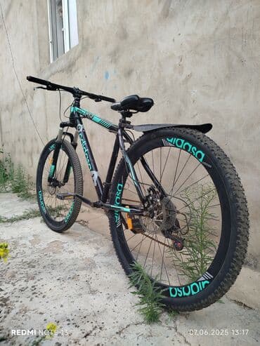 24 lük velosiped qiymetleri: İşlənmiş Şəhər velosipedi 29", sürətlərin sayı: 21, Ünvandan götürmə — 5